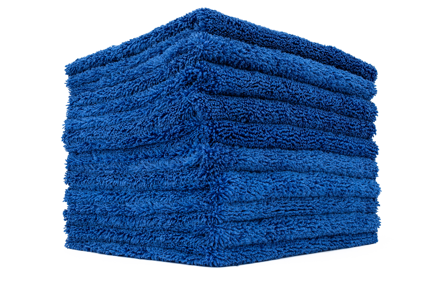 The Rag Company (10-Pack) 16 in. x 16 in. Professional Edgeless 365 GSM Premium 70/30 Blend Metal Polishing & Detailing Microfiber Towels The Miner